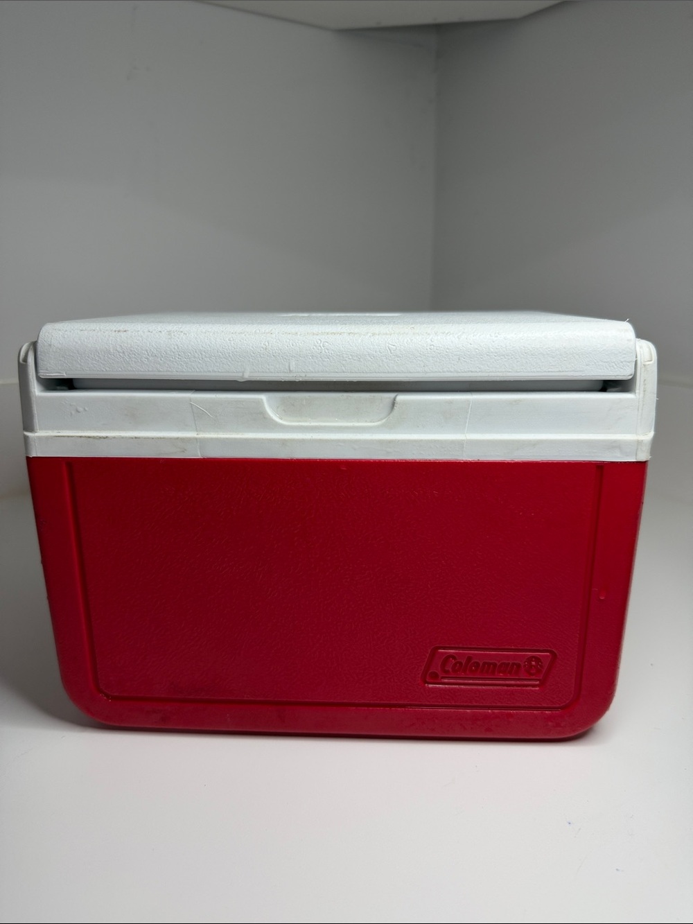 90s Vintage Coleman cooler red